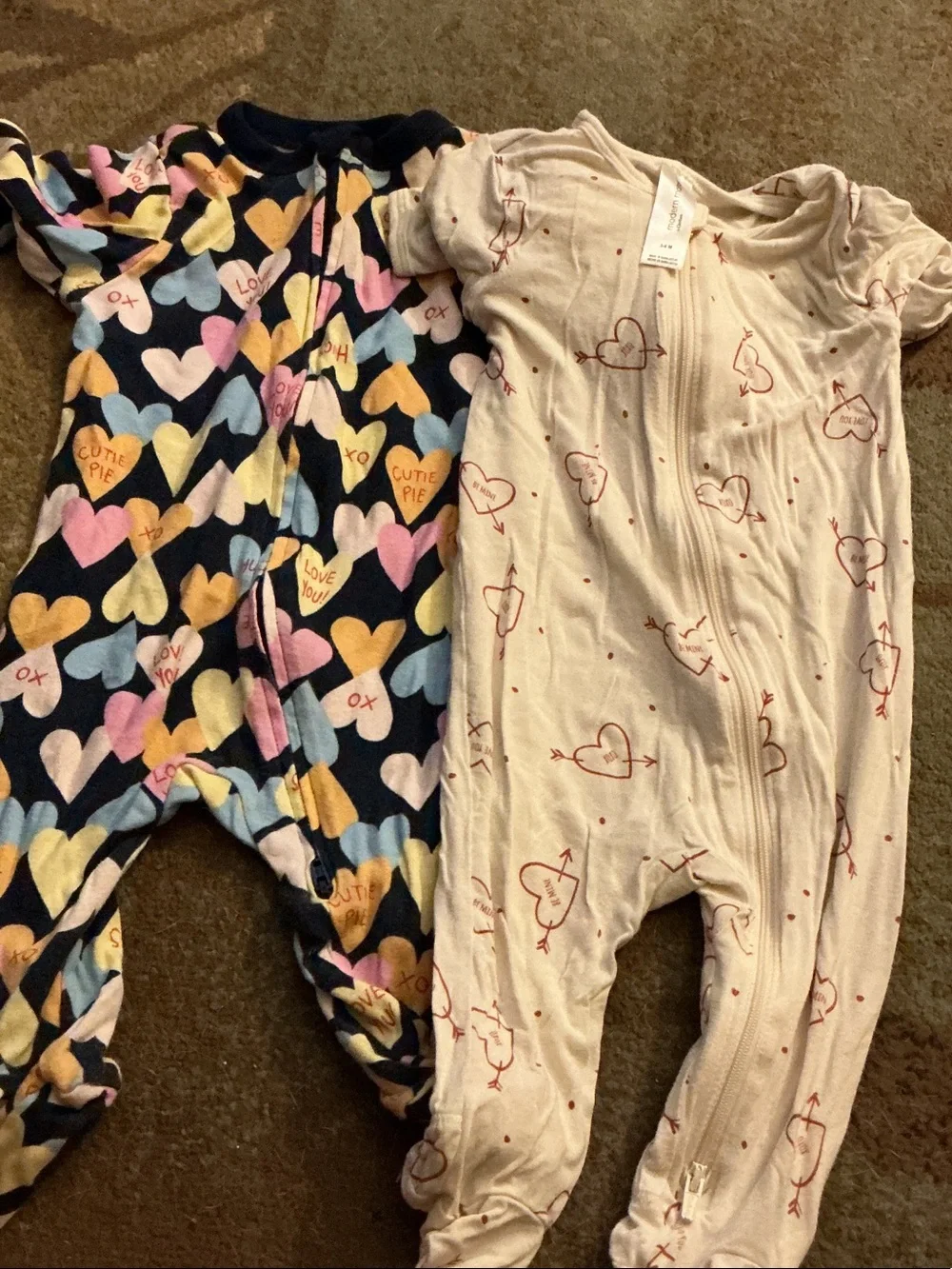 Valentine’s Baby Clothing Lot in Red, Pink & White
